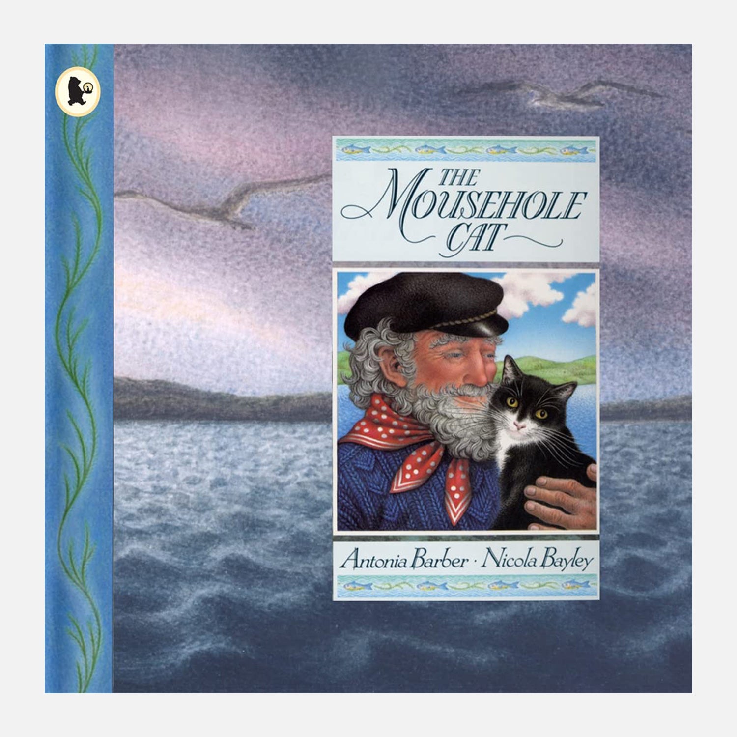 A photo of The Mousehole Cat children's book.