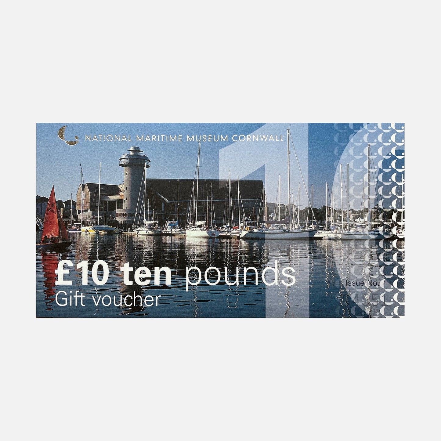 The Museum's £10 gift voucher showing a photograph of the building