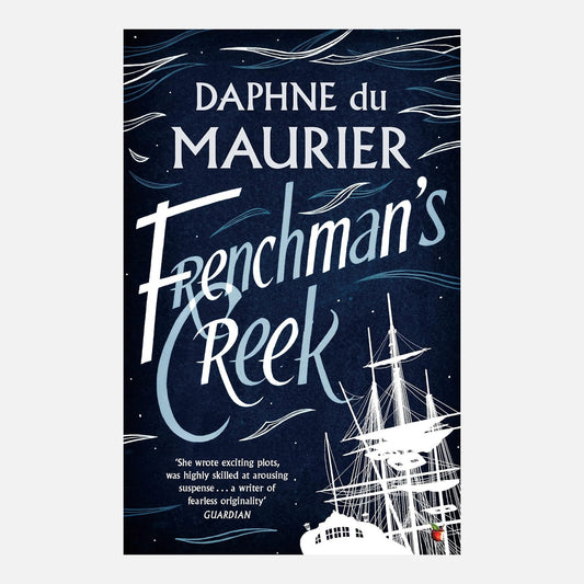 Frenchman's Creek blue cover with ship image and water
