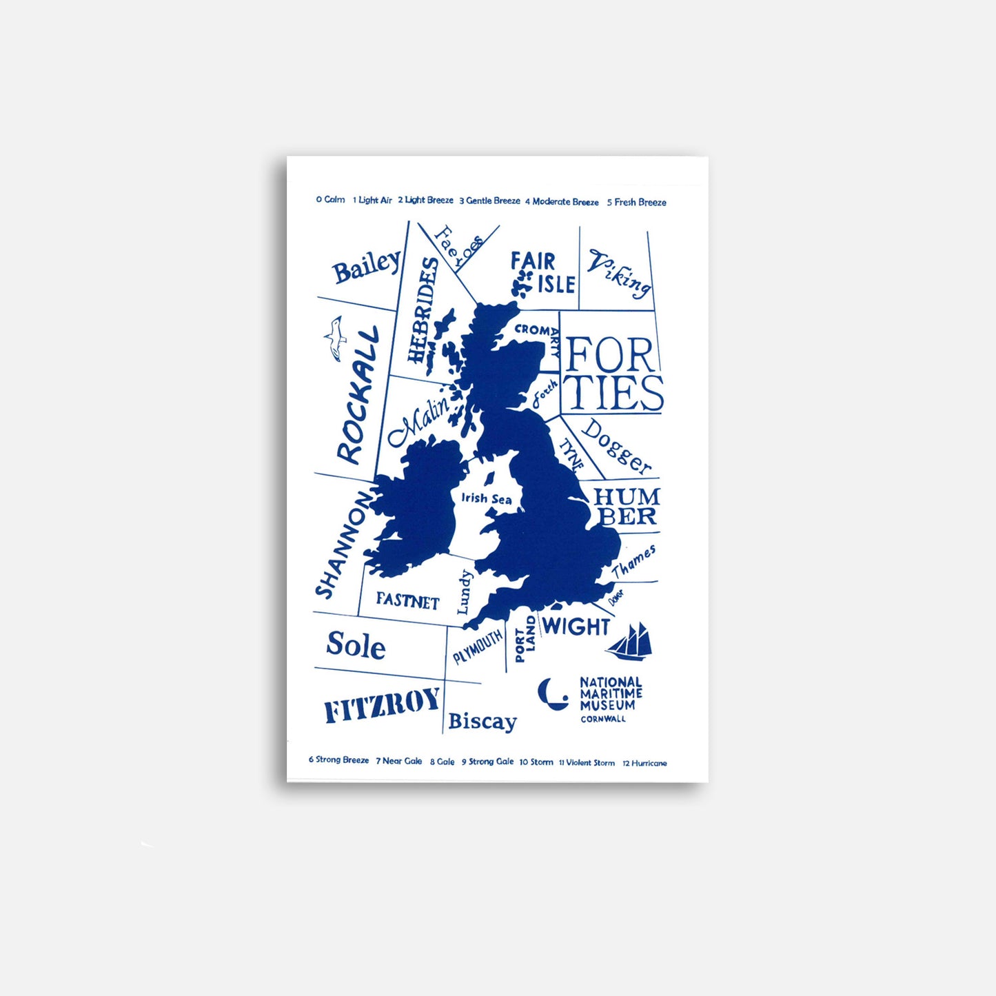 A5 Shipping Forecast Card