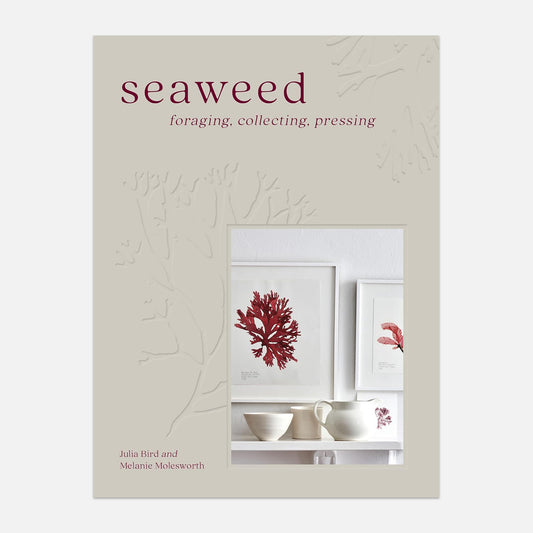 Seaweed,foraging, collecting, pressing